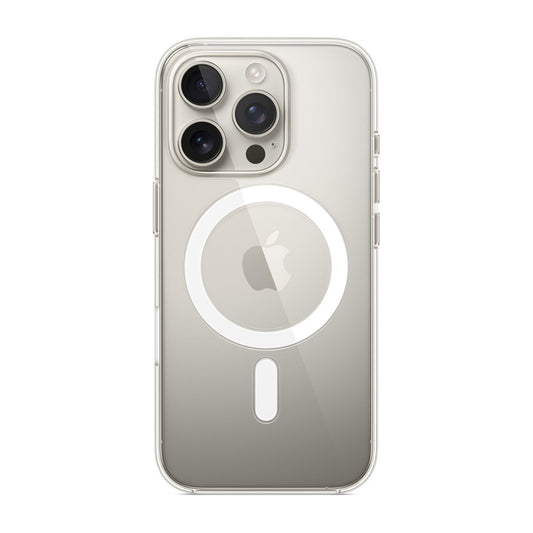 Capinha Magnética MagSafe Acrílica Transparente – iPhone 16 Pro