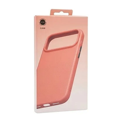 Capinha Emborrachada com Textura Bipartida e Interior Aveludado – iPhone 17